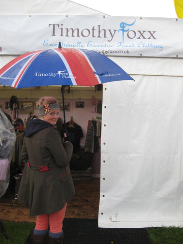 In the rain at Newbury