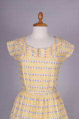 Sommerkjole, bomuld, 1950. S