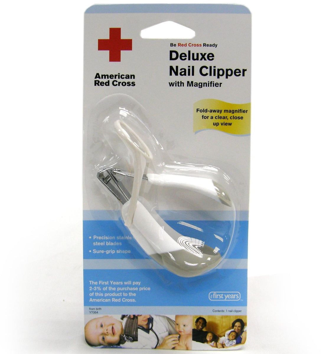 deluxe nail clipper with magnifier