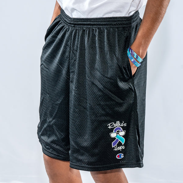 mens champion mesh shorts