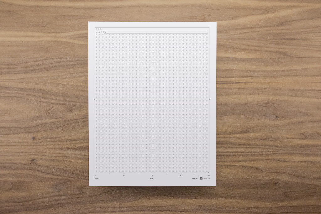 Browser Printable Grid