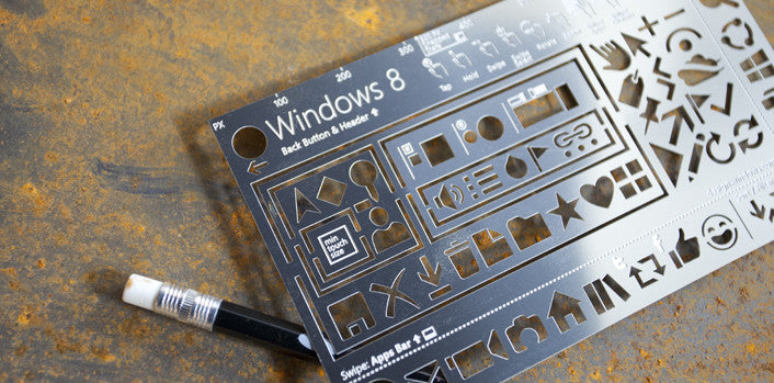 Windows 8 Stencil Kit