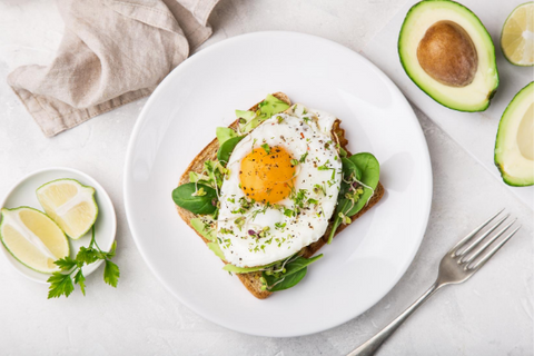Smashed-Avocado-Toast-Healthy-Protein-Breakfast