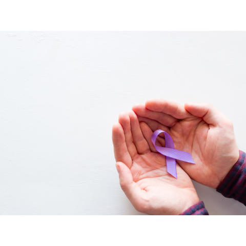 stomach gastric cancer awareness periwinkle ribbon 