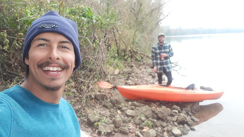 Josh and Jace Kayak the Pee Dee