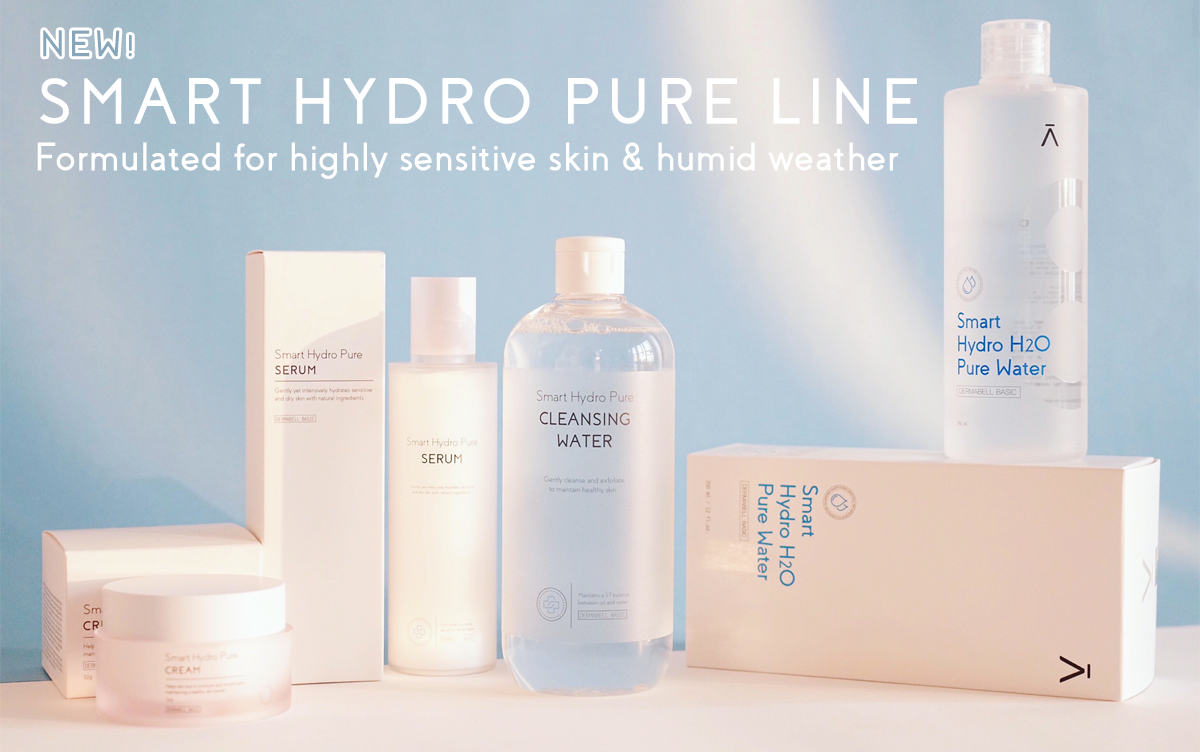NEW from Dermabell | Smart Hydro Pure Line | Our newest skincare series | Formulated for sensitive skin