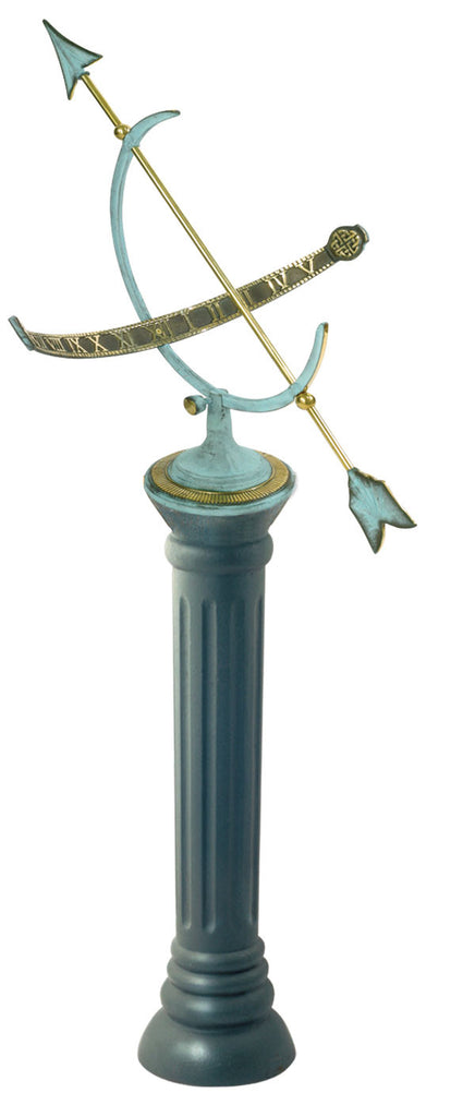 Rome RM1336 Polished Brass 18-Inch Diameter Armillary Sundial