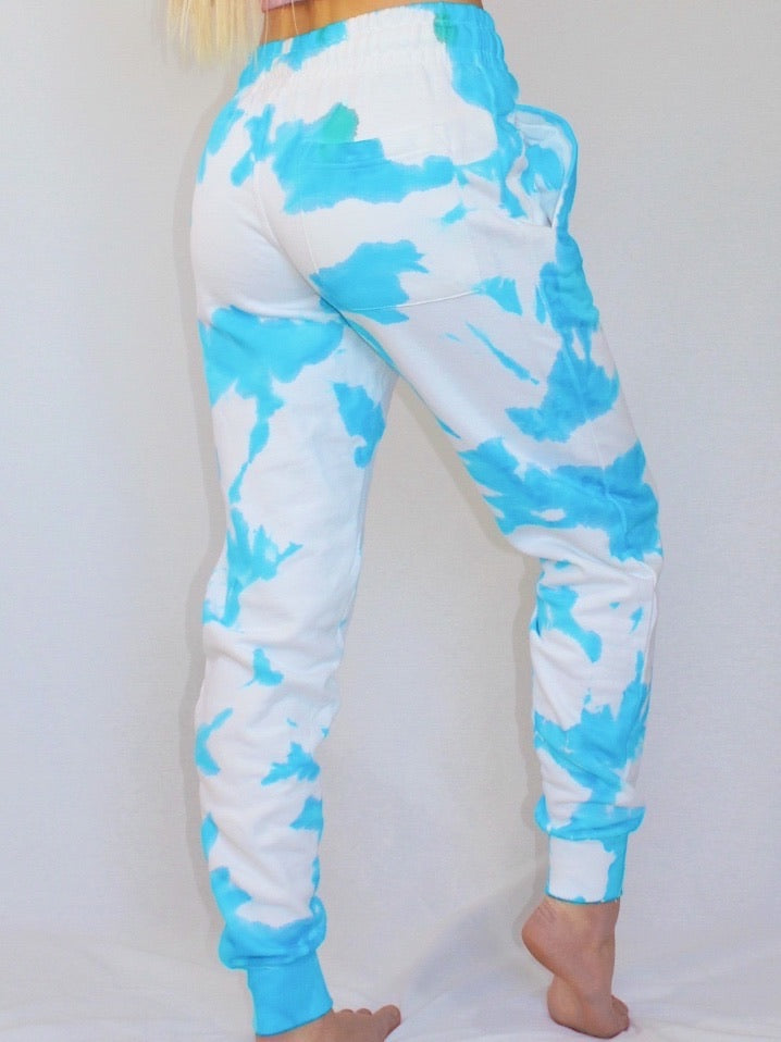 blue camo sweats