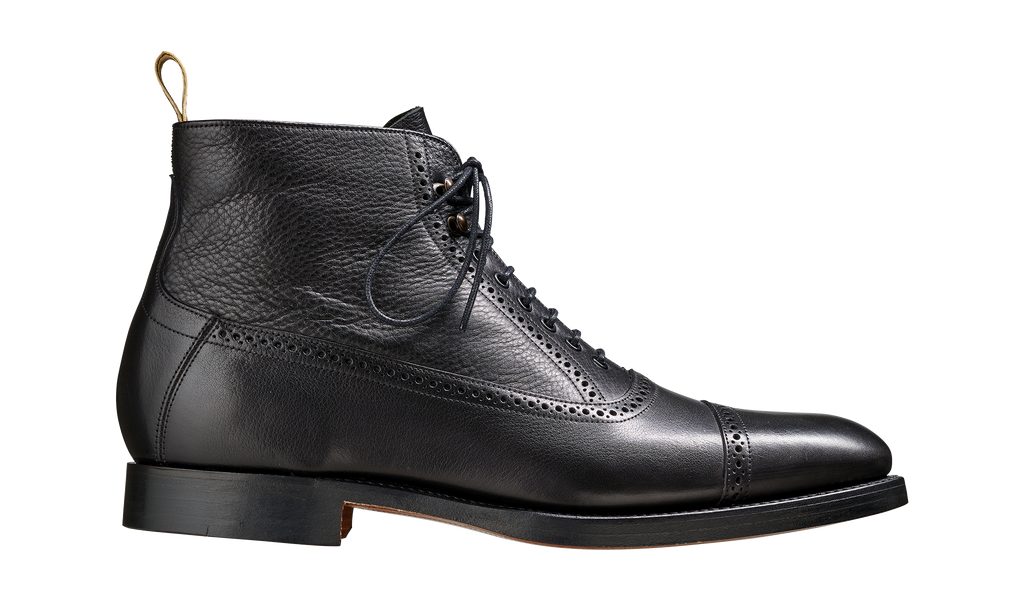 barker black boots