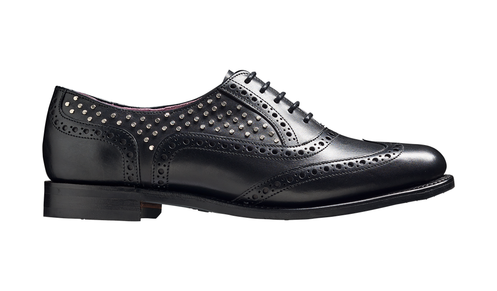 black and white brogues womens