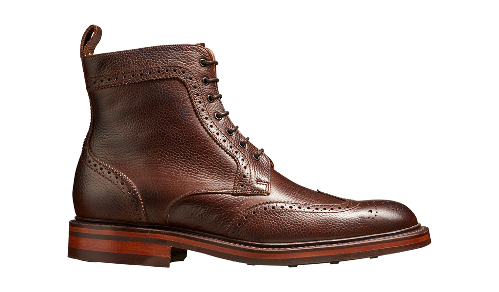 Calder - Dark Brown Grain | Mens 