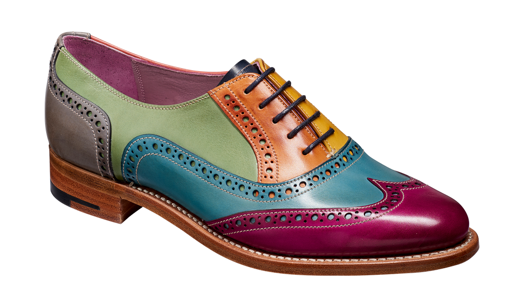 barker multi coloured shoes