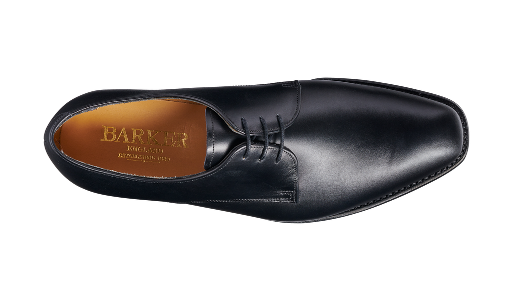 St. Austell - Black Calf | Mens Derby 