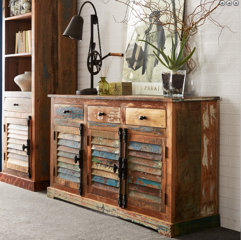 Reclaimed Wood Furniture Exports from India