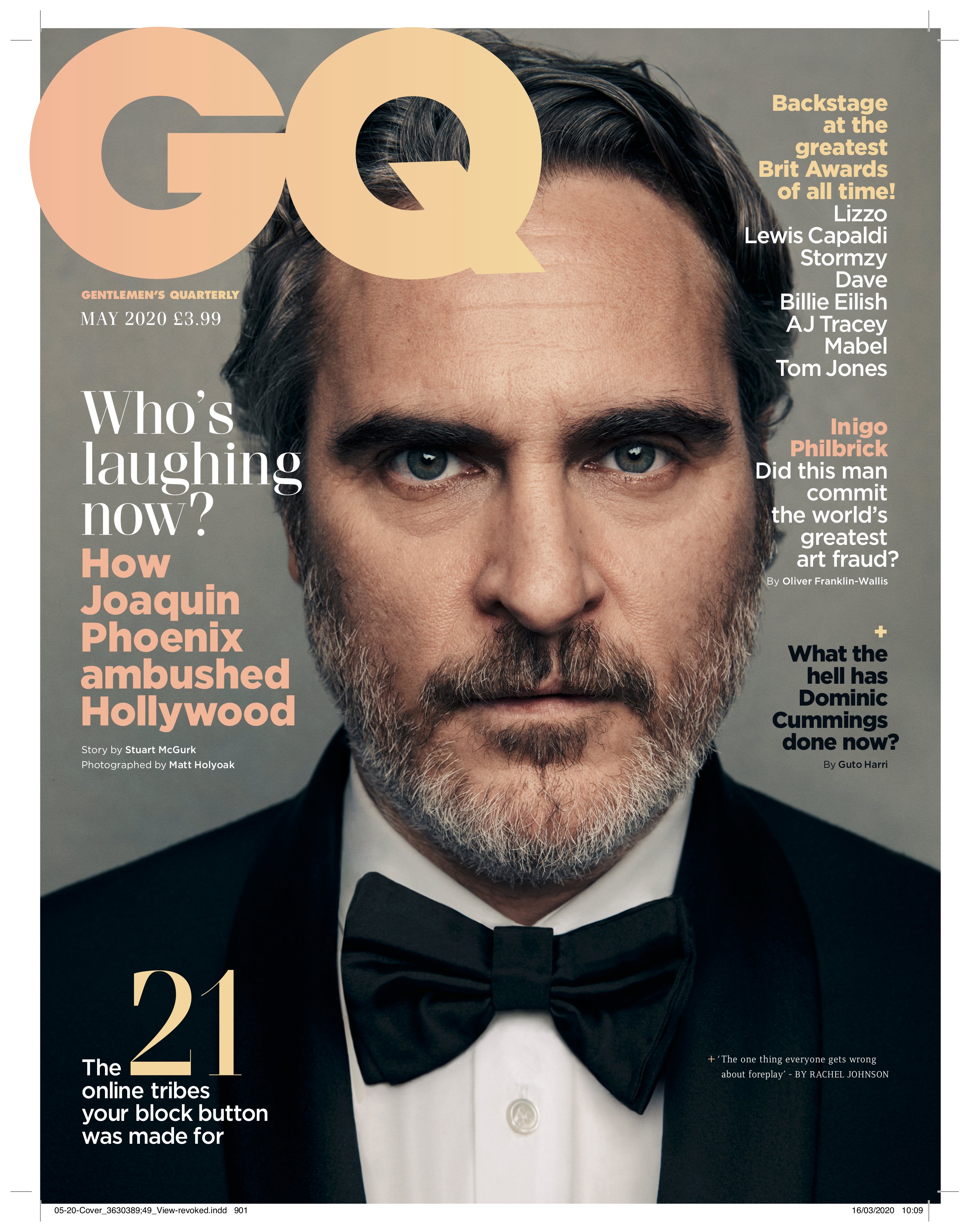 Joaquin Phoenix GQ Magazine