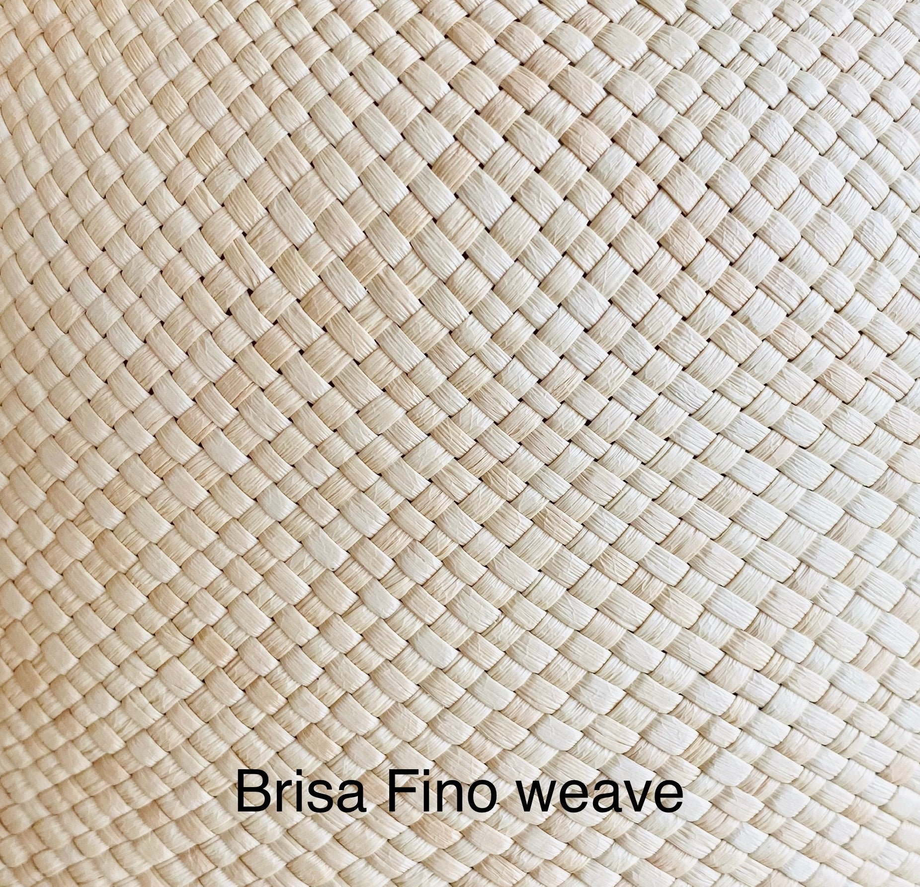 Brisa weave diamonds panama hat