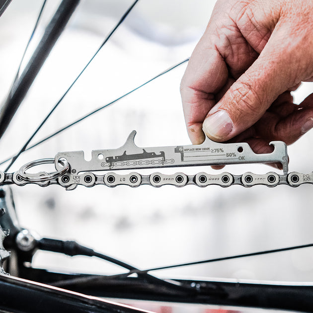 Handle Bike Chain Wear Indicator Steel Checker Repair Tool for all Bike Chains 