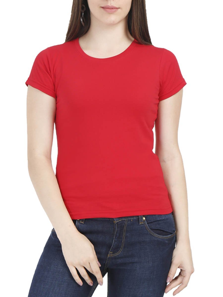 women red tshirt