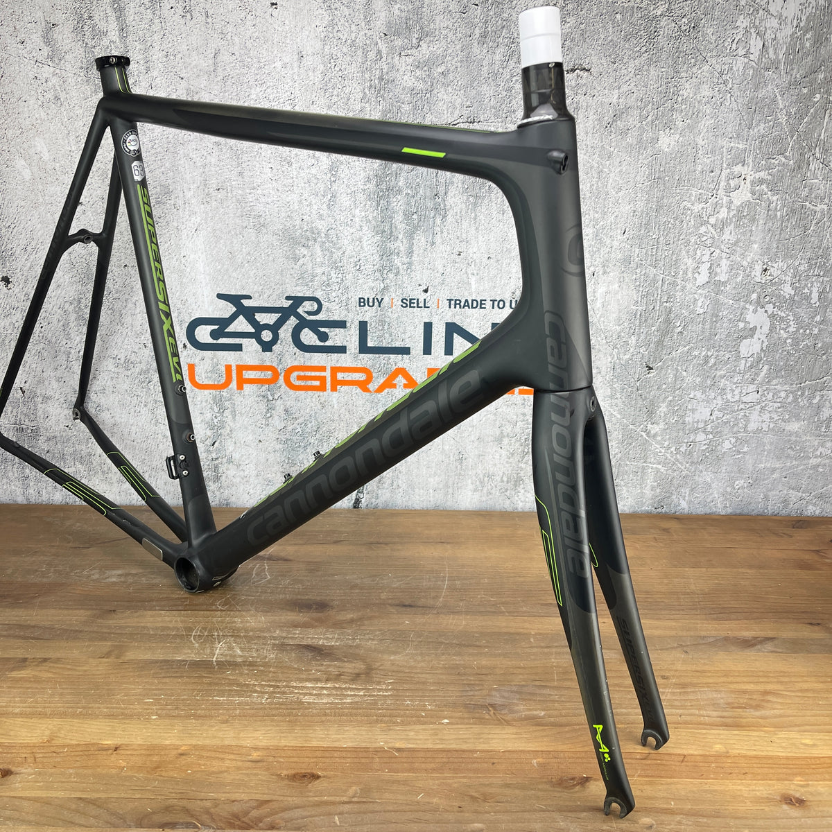 cannondale supersix evo rim brake frameset