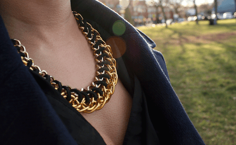 DIY chain necklace