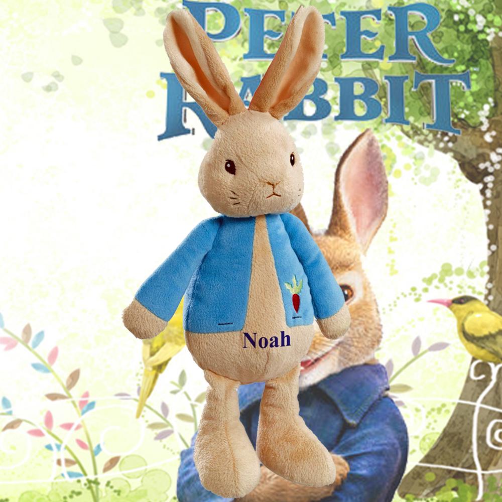 personalised peter rabbit teddy