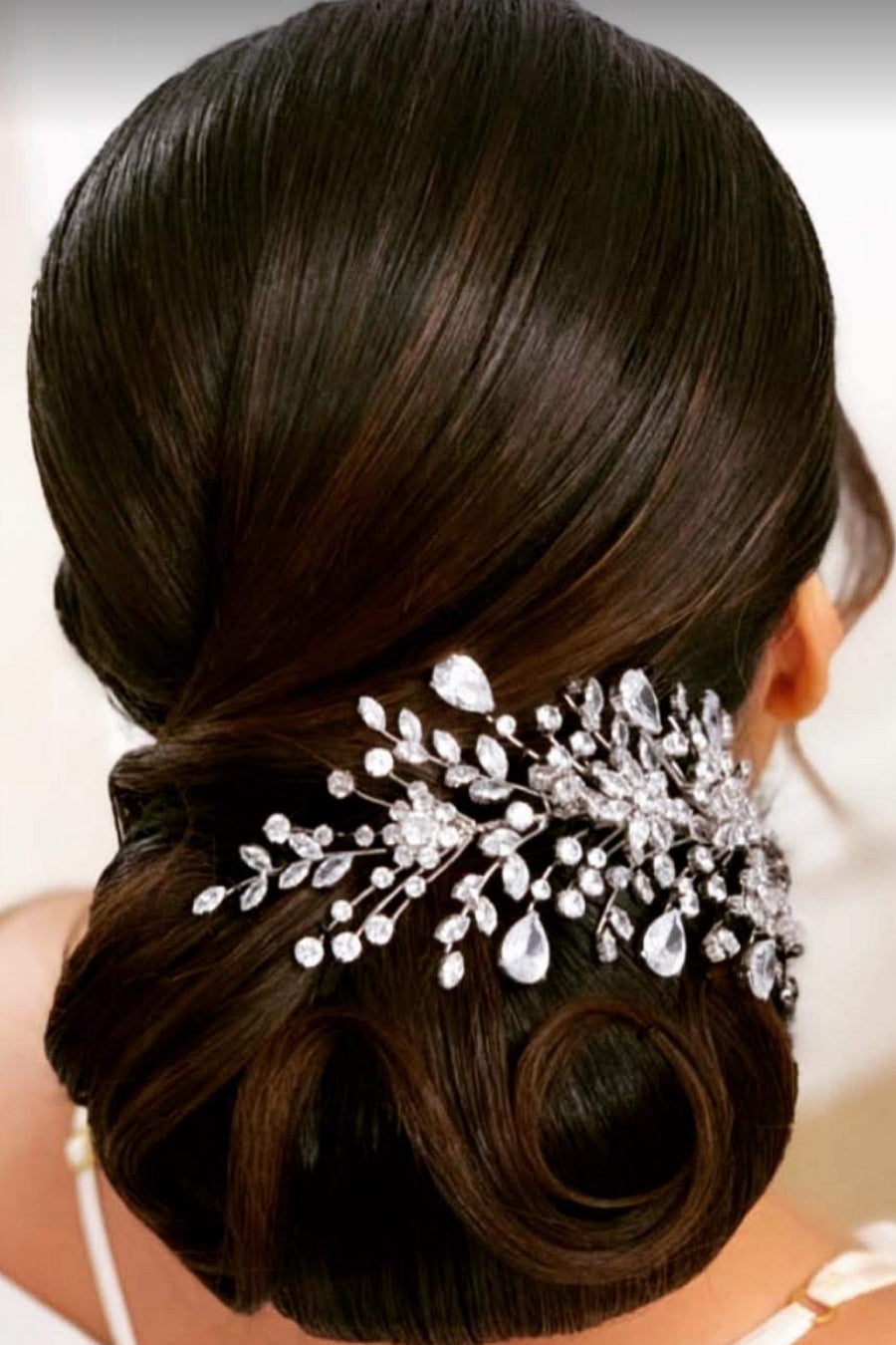 Buy AMOUR Swarovski Hair Comb, Bridal Hair Combs Online | Ellee Couture  Boutique