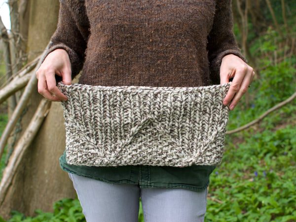 Gaderian cowl chunky knit