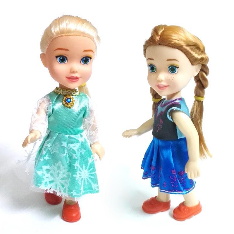 mini anna and elsa dolls