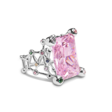 pink zircon birthstone jewelry