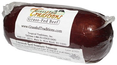 Grass-fed Beef Summer Sausage photo