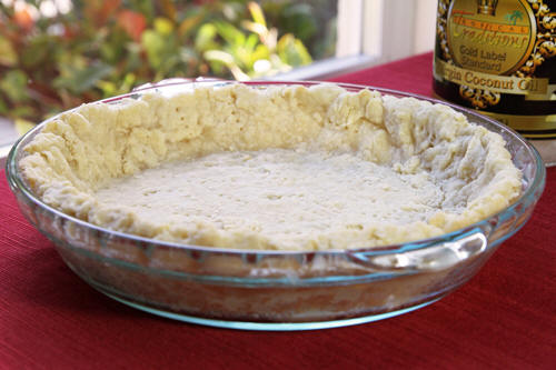 Use coconut oil to make the best pie crust recipes photo