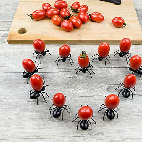 FOOD-PIRATES-ANT-GANG-Ant-Shape-Fruit-Snack-Cake-Dessert-Pick-Fork-Kitchen-Tableware2