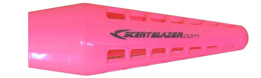 Marlin fishing bait scent pink bowling pin 30cm teaser.
