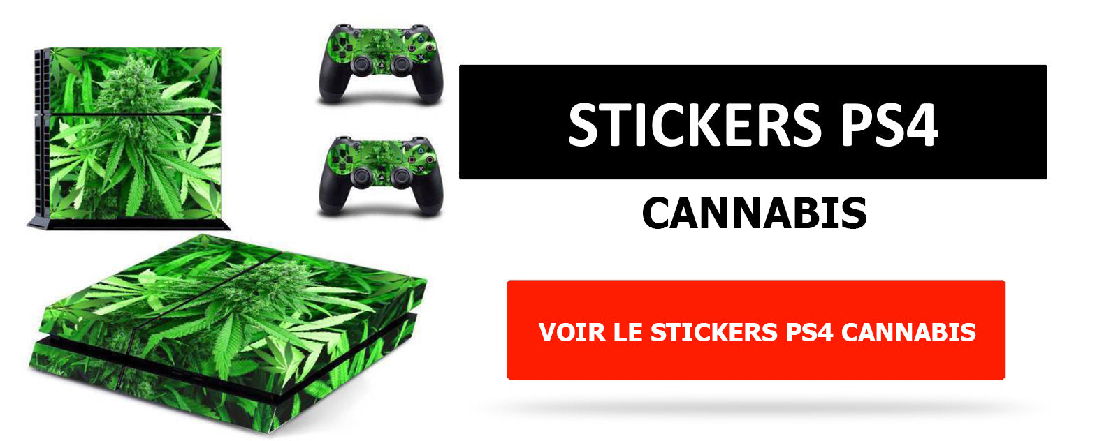 stickers ps4 cannabis