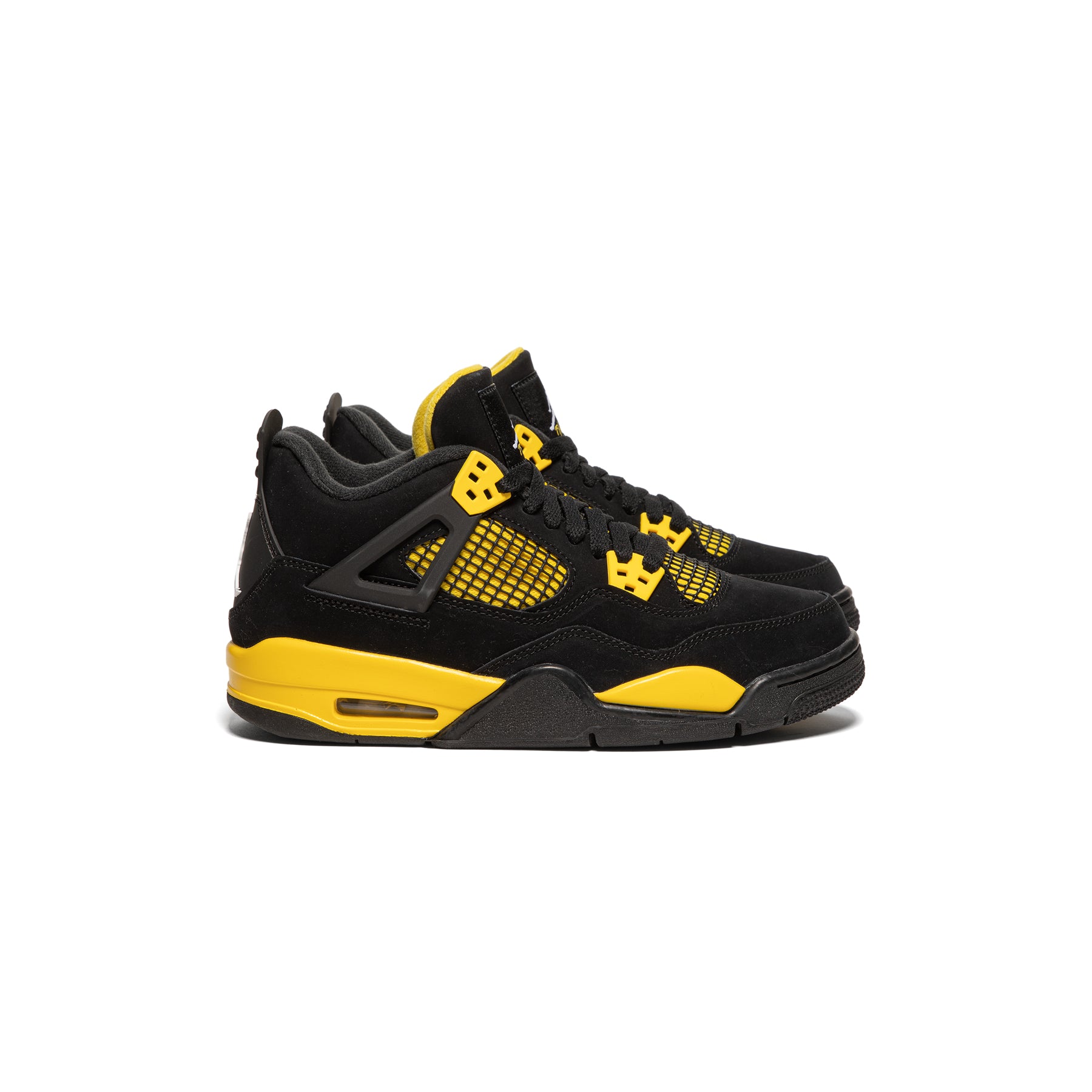 Nike Kids Air Jordan 4 Retro (Black/White/Tour Yellow) – Concepts