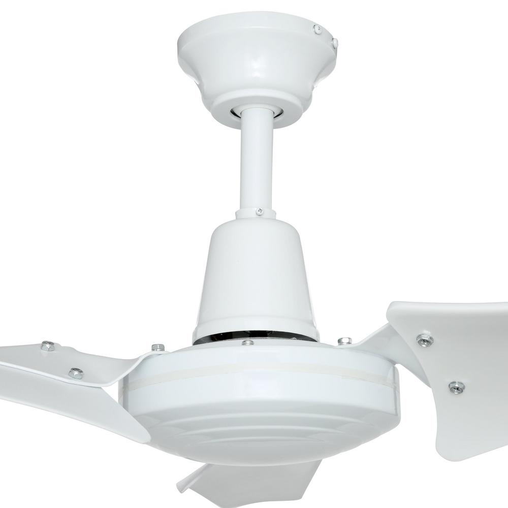 Hampton Bay Industrial 60 In Indoor White Ceiling Fan With Wall