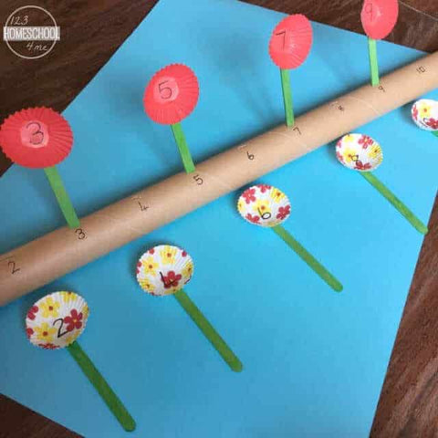 Plant A Number Line