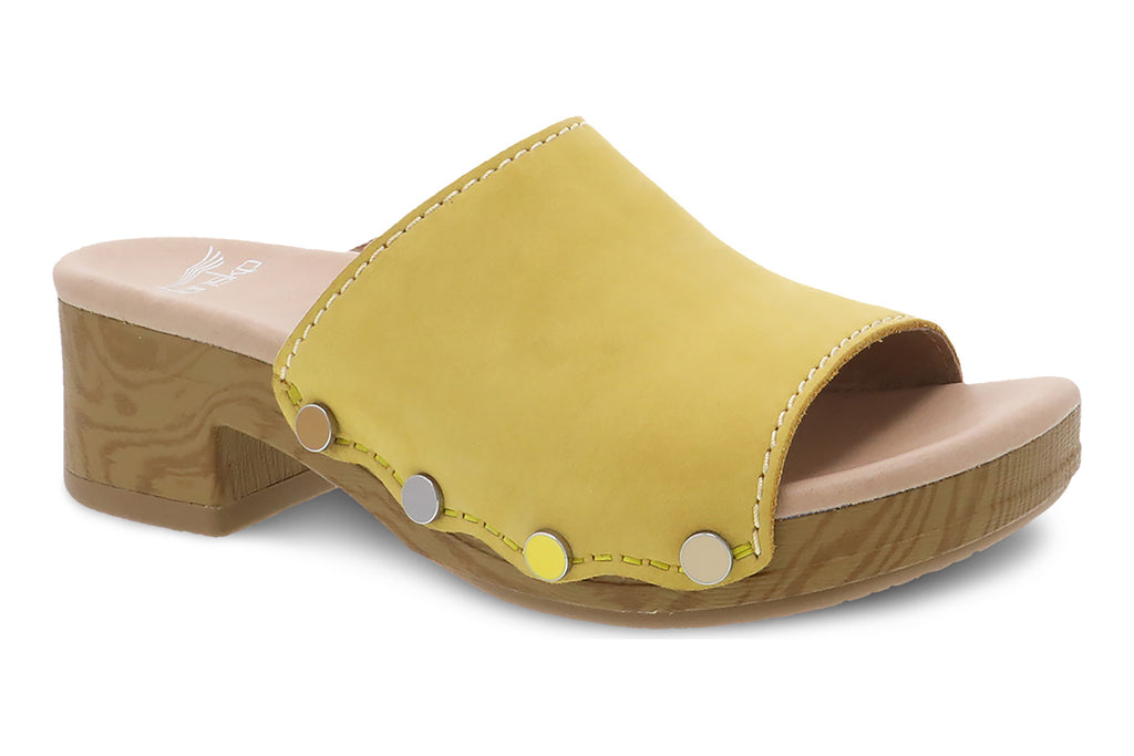 dansko yellow shoes