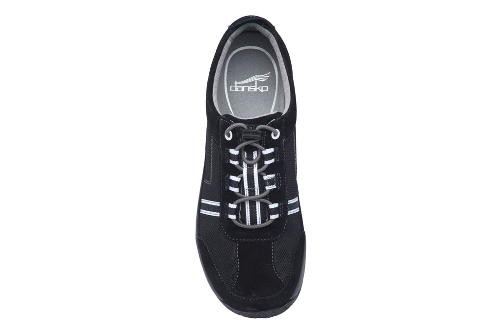 dansko black tennis shoes
