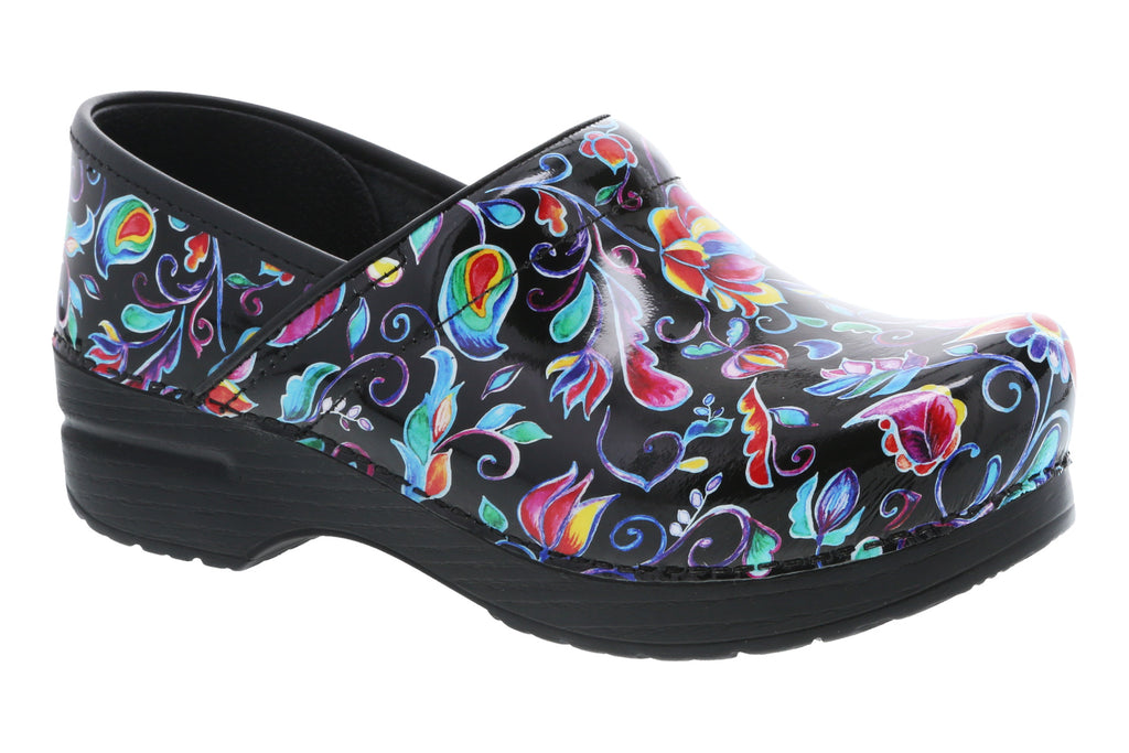 dansko floral shoes