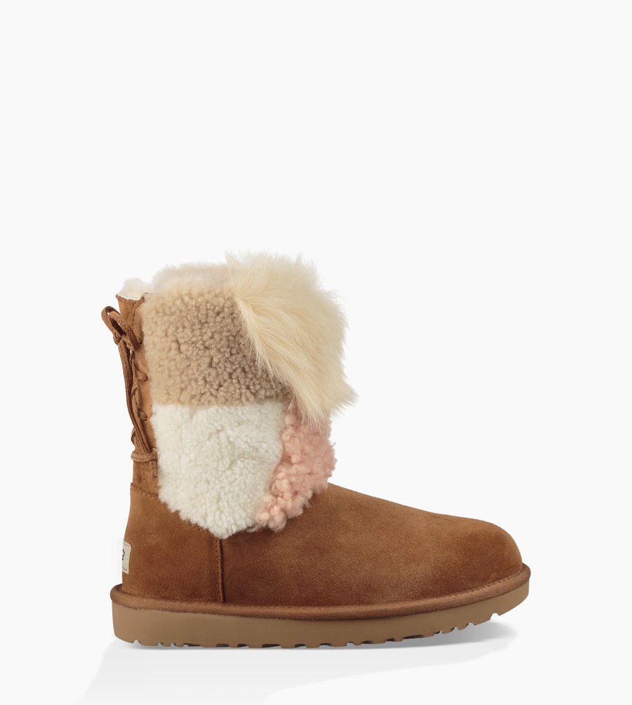 ugg patchwork boots womens