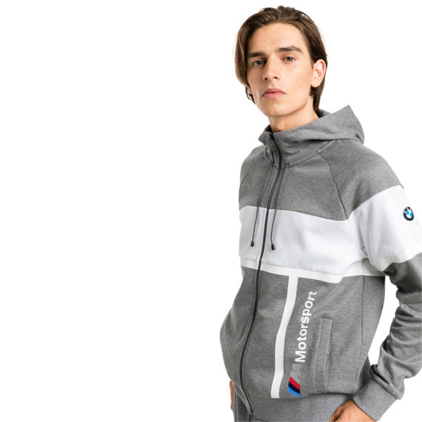 puma bmw hooded sweat jacket