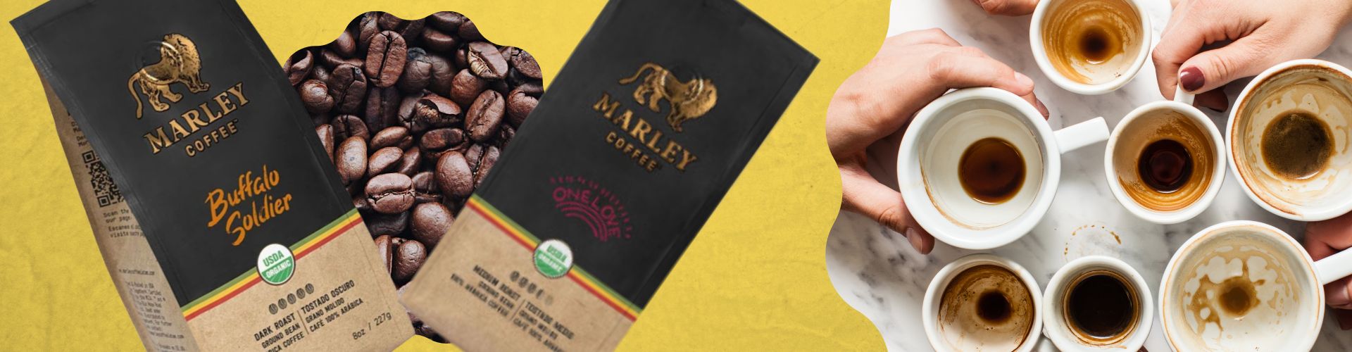 Marley Coffee, sabor y aroma