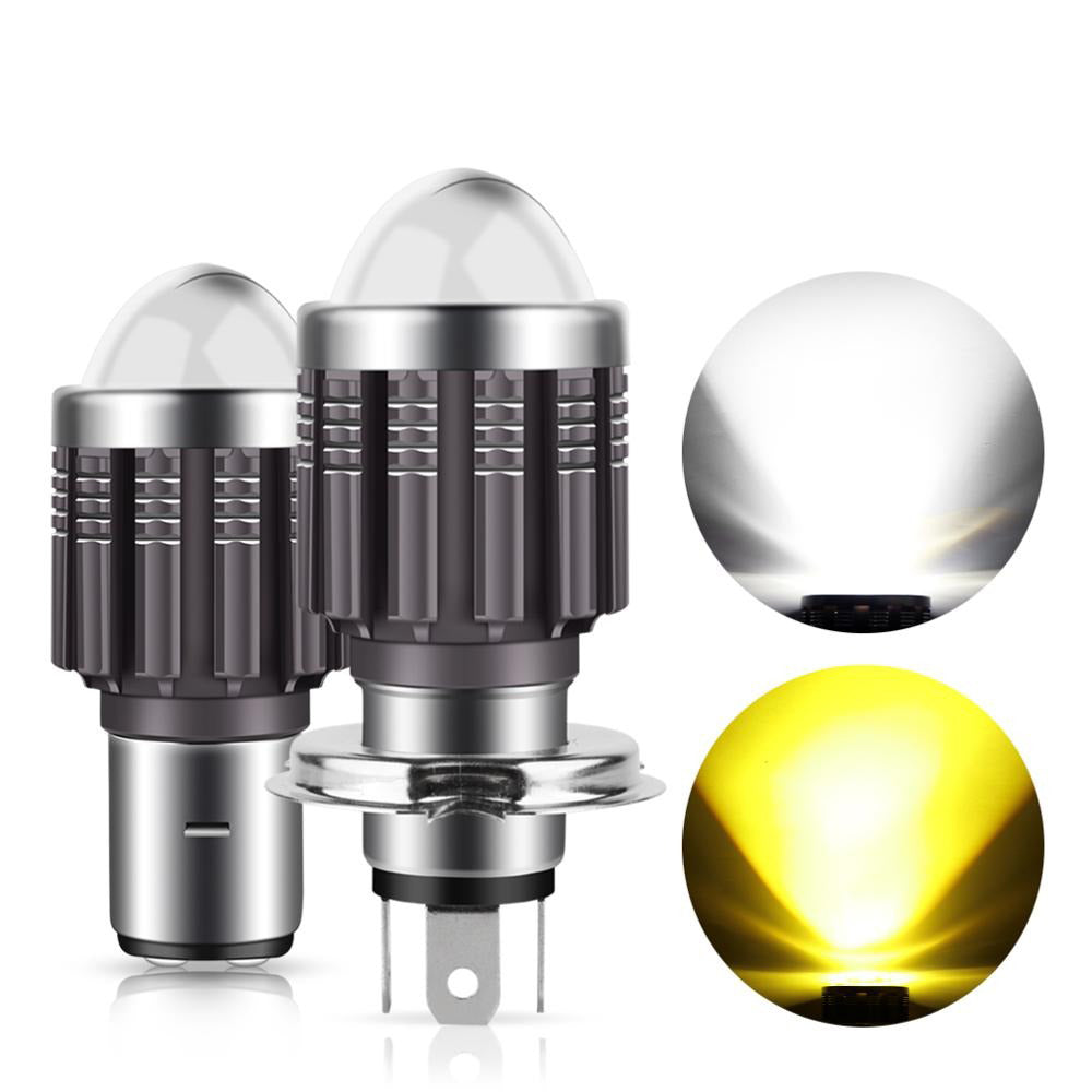 LED Moto H6 Motorcycle Headlight Bulbs Hi Low – SEAMETAL