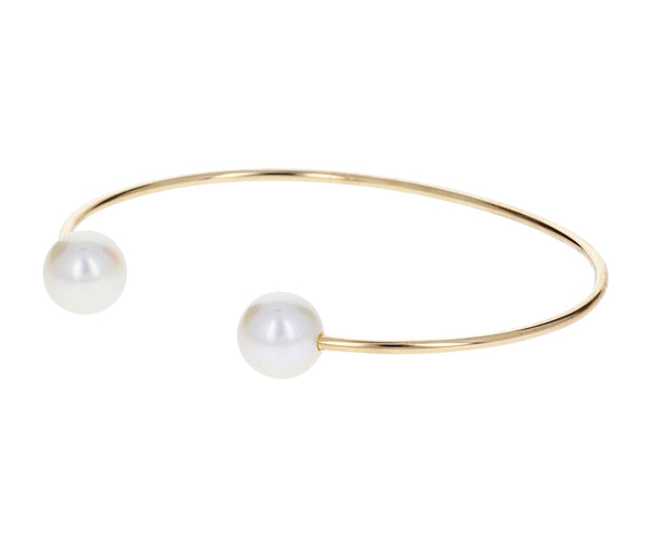 pearl cuff bracelet