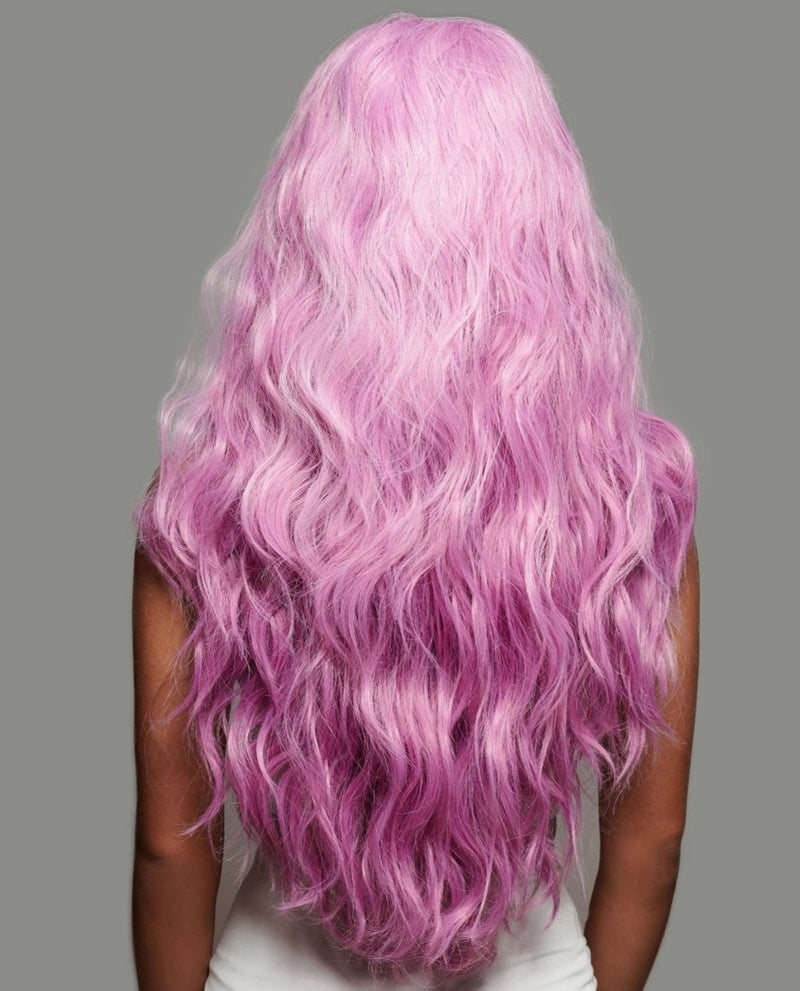 'Femme Fatale' Synthetic Wig | Magenta Pink Wig | Essence Luxe Couture Wigs