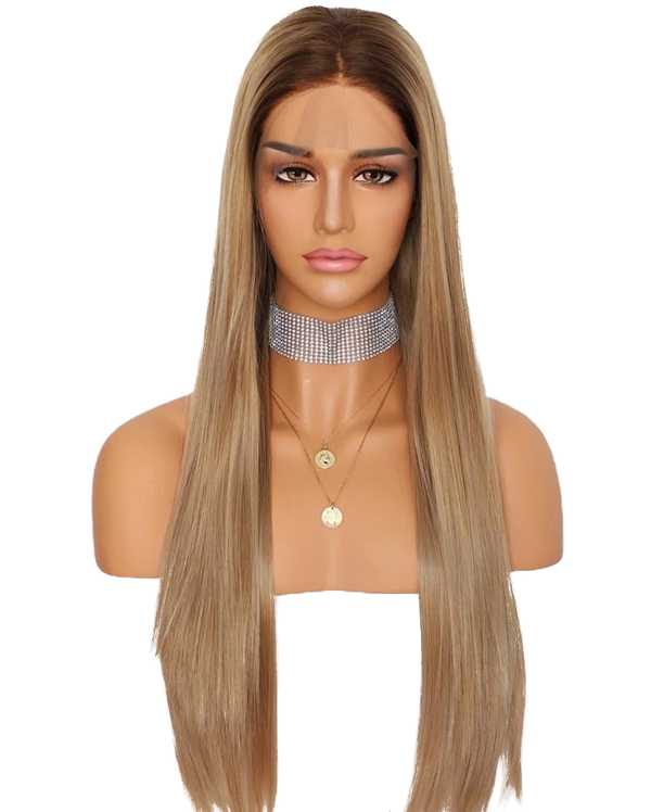 'Family Affair' Synthetic Wig | Long Blonde Lace Front Wig | Essence Luxe Couture Wigs