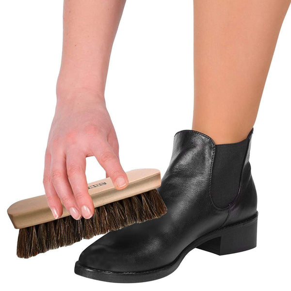 shoe shine brushes horsehair