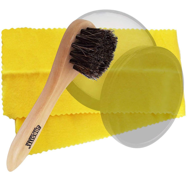 clean shoe polish applicator brush