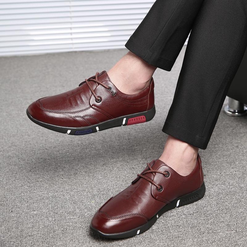 leather shoes with soft sole